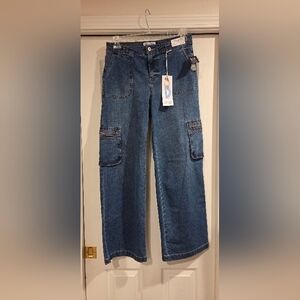 ReGeneration By Celebrity Pink Juniors Wide Leg seamed cargo pants